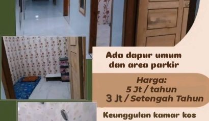 Kos Cewek Depan UNJA Mendalo WIFI Gratis Perum Mendalo Asri